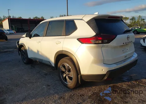 2025 Nissan Rogue Sv Fwd from USA, damaged, VIN 5N1BT3BAXSC839609